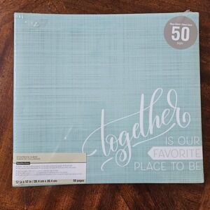 Recollections Mega Scrapbook Album Together Is Our Favorite Place to Be 50 Pages